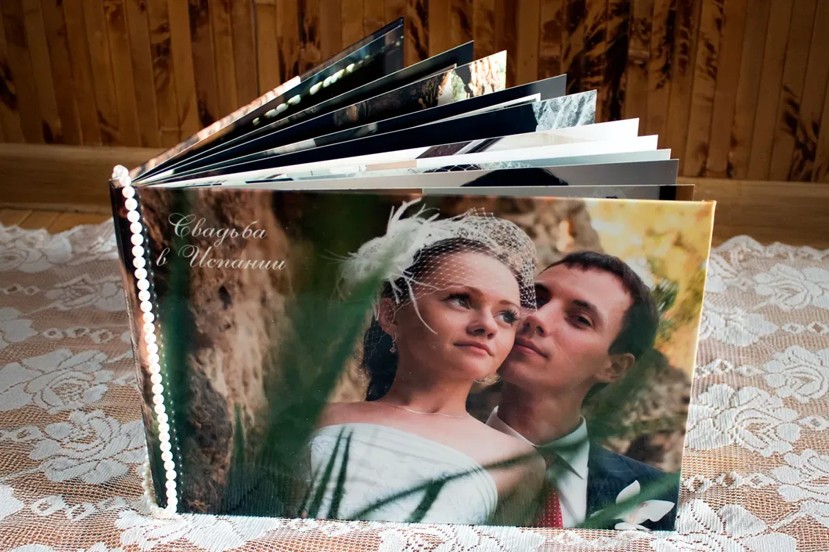 Фотокнига Премиум: пример готовой фотокниги